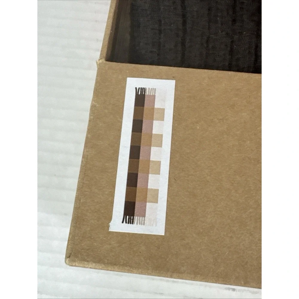 Lucky Brand NEW Damaged Box Hat & Scarf Boxed Gift Set (2) Brown Creme Gray 1406